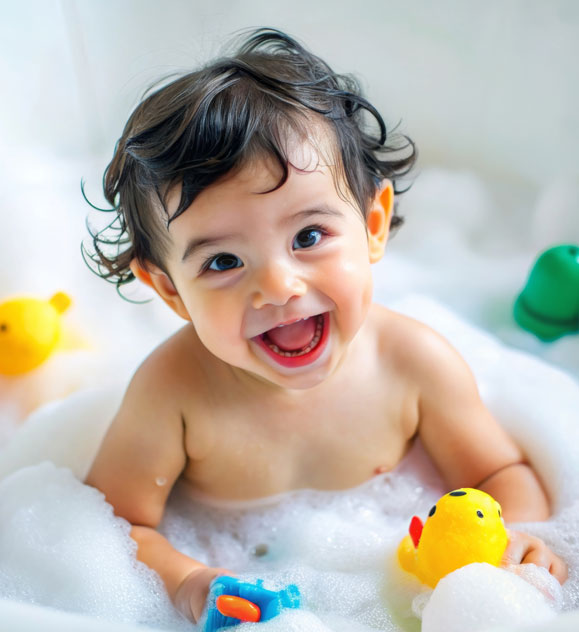 الأشهر الستة الأولى - معالم نمو رضيعك 